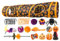Katzentunnel | Halloween Peekaboo Katzenhöhle mit Katzenspielzeug - Kürbismuster Interaktives Spielzeug für gelangweilte Katzen & Kleintiere