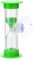 KJDKNC Sablier pour se brosser les dents - 2 minutes - Minuteur - Sablier pour enfants - Cadeau - Décoration de la maison - Vert, Jaune, Bleu, Orange