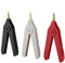 P2004, Krokodilklemmen aus Vergoldetem Kupfer, 3 Stück, 32 A/1000 V, 9 Cm/3,5 Zoll, Rot, Schwarz, Grau, Sägezahndesign, Stabile Leistung, Perfekte Batterietestklemme, Zum Testen