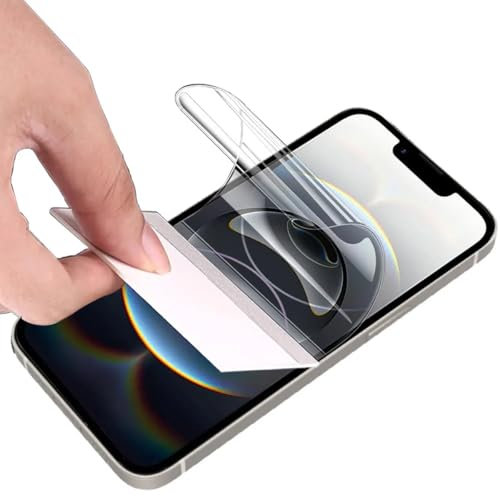 Stejnhge [2 Pieces] Hydrogel Screen Protector for iPhone 16e/iPhone SE 4(2025), 【2 Pezzi】 Trasparente Morbido TPU Protezioni per Lo Schermo (Non Vetro Temperato)