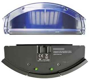 DVNKRFNB Kompatibel Mit IRobot Roomba 527 537 560 571 580 595 601 614 620 622 624 630 650 655 660 675 680 690, Staubsaugerteile, Staubbehälter for Aero-Vac-Staubsauger(for 500 600 Series)
