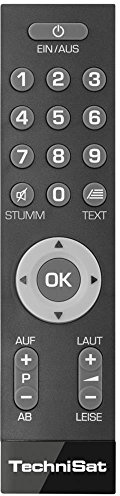 IsiZapper Senioren-Fernbedienung für TechniSat TV-Geräte und Digitalreceiver