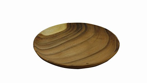 Frera Assiette en bois d'acacia 25 cm