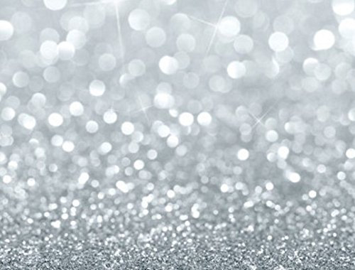 Silver Glitter Powder Ultra Fine Florist Nail Art Crafts Professional Quality Coverage 100g