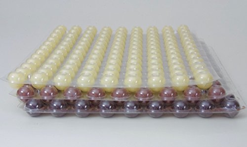 324 Stk. 3-Set Mini Schokoladen Hohlkugeln - Praline Hohlkörper gemischt