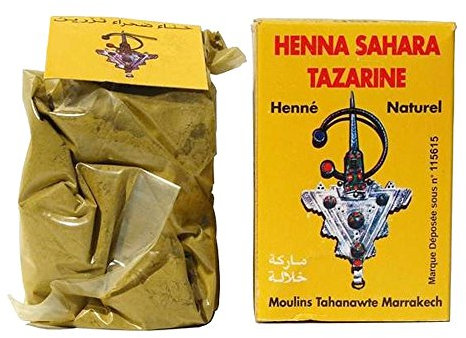 Henna, Lawsonia Inermis, Sahara Tazarine Henna, natürlich, 100% reines Henna, Haarfärbung