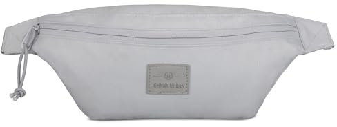 JOHNNY URBAN Bauchtasche Damen & Herren Grau - Erik Small - Gürteltasche Mit Flexiblem Gurt für Festival - Stylische Crossbody Brusttasche - Wasserabweisend