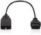 Akozon obd1 auf obd2 Adapter für GM, 1995 für GM OBD1 auf OBD2 Adapter, 1989 für Silverado OBD1 12 Pins auf OBD2 16 Pins, OBD1 Scanner