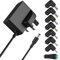 12V 2A Power Supply Adapter Cable Compatible for Seagate External Hard Drive FreeAgent/Backup/GoFlex/BlackArmor Western Digital WD My Cloud/Book Studio Premium/WD TV/DVR Power Cord Plug