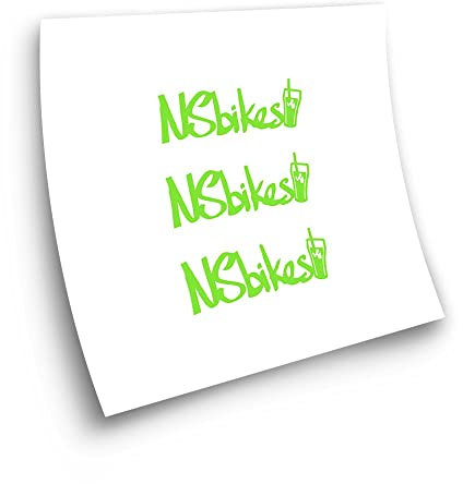 Aufkleber kompatibel mit Fahrrad NS Bikes Logo