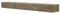 Country Living Holzkamin-Regal – Stockbridge 183 cm Strandsand-Finish | Rustikaler Kiefernbalken mit handbezogenen Details; für Kamine, Herden und Dekor