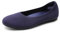 DREAM PAIRS Ballerine da Donna Pieghevoli in Maglia con Supporto per L'Arco Scarpe Comode da Donna Eleganti e Casual da Lavoro per Ufficio,Size 39,Marina Militare,SDFA2423W