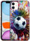 GlamCase for iPhone 11, iPhone 11 Case - Vintage Color Football (Soccer) Design Printed Slim Fit Cute Plastic Hard Snap on Protective Designer Back Phone Case/Cover for iPhone 11. Multicolor