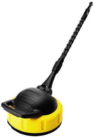 Kärcher - Limpiador de superficies para hidrolimpiadoras, protección contra salpicaduras, limpiador de terrazas para Kärcher K2 K3 K4 K5 K6 K7, accesorios rotativos de alta presión, cepillo giratorio