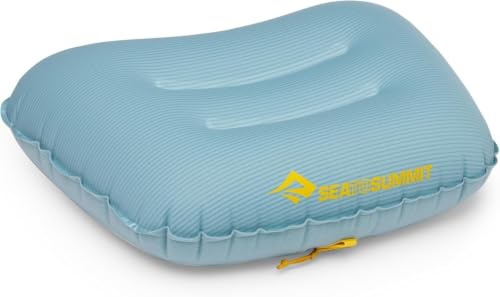 Sea to Summit - Aeros Ultralight Campingkissen - aufblasbares Reisekissen, 57 g - Xpress-Ventil - bis 11 cm Höhe - rutschfest mit PillowLock - ergonomisch für Trekking, Backpacking & Camping