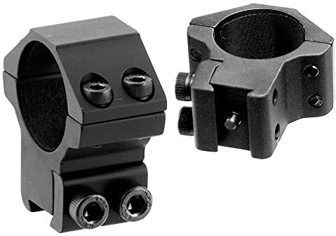UTG RGPM-25M4 Montageringe, schwarz, one Size
