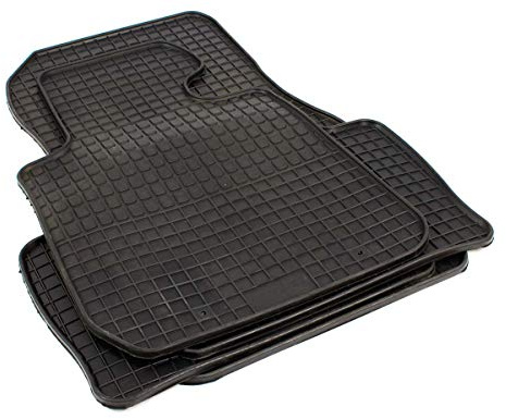Petex 15710 Fußmatten Set Gummimatten Vorne und Hinten Matten schwarz Kompatibel mit BMW 3 Touring F31 3 Limousine F30, F80