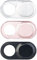 Somikon Linsenabdeckung: 3er-Set Webcam-Aluminium-Abdeckungen für Laptops & Co., selbstklebend (Webcam Cover, Webcamabdeckung, Sichtschutz)