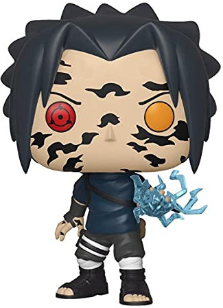 Funko Pop! Animation: Naruto - Sasuke Uchiha mit Scars - Naruto Shippuden - Vinyl-Sammelfigur - Geschenkidee - Offizielle Handelswaren - Spielzeug Für Kinder und Erwachsene - Anime Fans