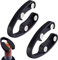ProLeo Coupe-capsule de vin noir pour une ouverture propre et sans blessures