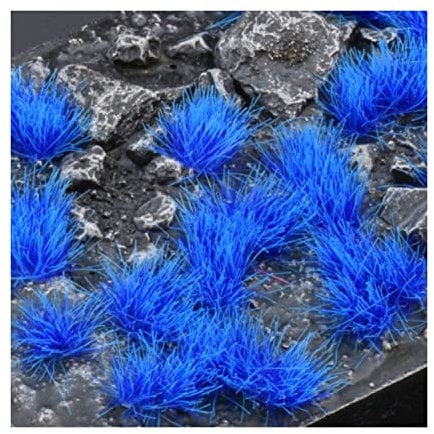 Alien Blue 6mm Tufts, Gamers Grass, Modeling/Miniatures/Wargamming
