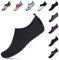 SAGUARO Badeschuhe Damen Wasserschuhe Herren Leicht Strandschuhe für Yoga Strand Garten Park Surfen Beach Ruß 36/37 EU