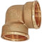 Winkel 90 Grad mit 1 1/2 Zoll Innengewinde - 1,5 IG Gewinde Fitting aus Messing