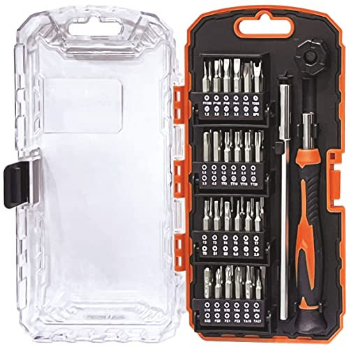 BOLTWORK Screwdriver Set 50pc Precision Bit Set, CRV High Grade Steel, Professional & D.I.Y Use, 1% of Sale Value Will Be Donated to Hospital Sheffield