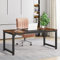 Tribesigns Mesa Escritorio, Escritorio de Estudio para Oficina en casa, Escritorios de Estilo Moderno para Dormitorio, Montaje Sencillo
