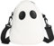 Halloween Cute Ghost Deko Geister-Rucksack Damen Männer Kinder, PU Halloween Leder Handtasche Tasche für Halloween Cosplay Party