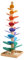 Liummrcy Balles pour bébé, Jouet de Chute de Balle, Assemblage interactif, Piste de Boule d'arbre en Bois, Jouet éducatif de Rampe de Balle