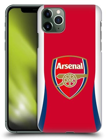 Head Case Designs Officially Licensed Arsenal FC Home 2024/25 Crest Kit Hard Back Case Compatible With Apple iPhone 11 Pro Max