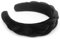 DRESHOW Samt Geflochtene Stirnband Damen Trachten Haarreif Breit Vintage Haare Bands Mode Stirnbänder für Damen