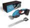 Cordless Hedge Trimmer Compatible with Makita 21 V Battery, 22 cm Steel Blade, Dual Action Blade to Reduce Vibrations, Grass Trimmer Battery for Garden, Lawn (Blue)