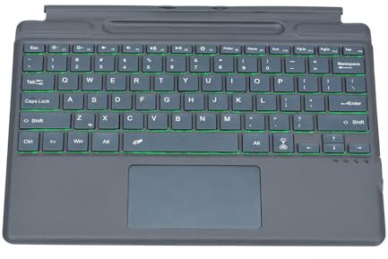 Teclado Pro 9/8, Inalámbrico con Diseño Ultrafino y Retroiluminado, para Tabletas, Ergonómico para Mayor Comodidad (retroiluminado)