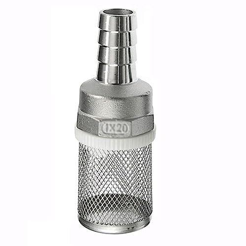 Ansaugschlauch Filter Wasserpumpe 1pc Garten Bewässerung Rohr Auto Waschen Pumpe Edelstahl Filter Net Mesh Wasser Filter(15mm)