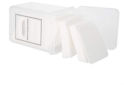200Stück/Satz Fusselfreie Nail Wipes, Nagellackentferner-Pads Wattepad für Nägel Maniküre Gel-Entferner Reiniger Wischtuch für Nagellackentferner, Wimpernverlängerungen, Nail Art