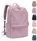 GOLF SUPAGS Laptop Backpack for Women Slim Computer Bag Work Travel College Backpack Purse Fits 15.6 Inch Notebook, Pinkish Purple