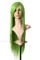 Prettyland Damen 80cm Gras Grüne Perücke Glatt Lang-haar Hitzefest Wig C064