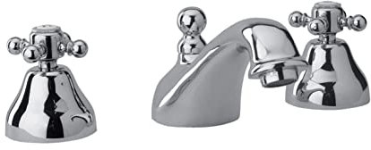 PF Robinetterie - Mélangeur lavabo Retro Tiffany 3 Trous Chrome - POTML1815A