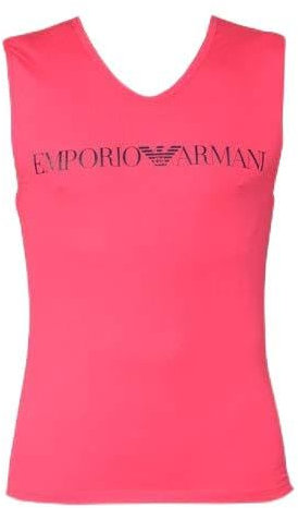 Emporio Armani DEBARDEUR microfibra fucsia 211108 3p401 – Fuchsia – hombre fucsia Large