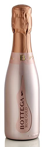 Bottega - Rose Gold Rosé - 20cl - 11.5% ABV - Rose Wine - Mini Prosecco - Fresh, Soft & Structured - Fruity Wine - Wine Rose - Pink Wine - Blush Wine