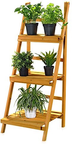Melko Blumentreppe mit 3 Etagen 43 cm x 44 cm x 109 cm (B x T x H)