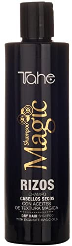 Tahe Magic Rizos Champú para Rizos/Champú para Cabellos Secos, Efecto Hidratante Anti-encrespamiento, 300 ml