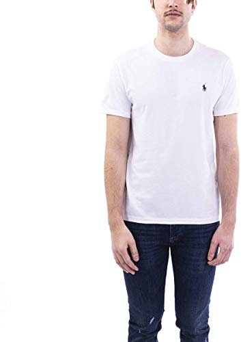 POLO RALPH LAUREN Tee-Shirts, Blanc (Blanc A1000), M Hommes