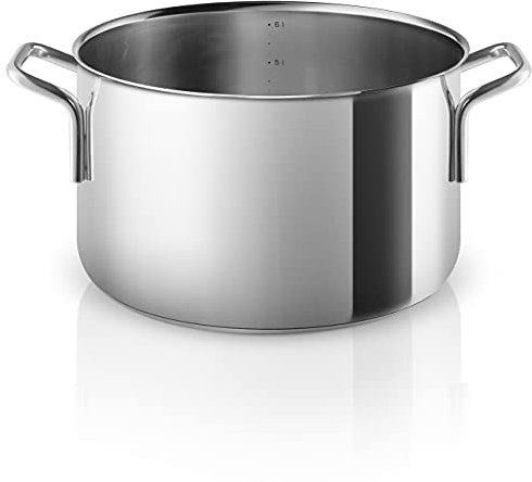 Eva Trio | Topf 6,5l Steel line | 90% recycelter Edelstahl