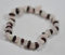 GARNET, RAINBOW MOONSTONE & ROSE QUARTZ CHIP BEAD HEALING CRYSTAL BRACELET