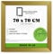 MND Dealings | Gold 70 x 70 cm Picture Frame Home Office Livingroom Décor 28X28 Inch Frame Certificate Jigsaw Puzzle (70 x 70 CM) [ Gold ]