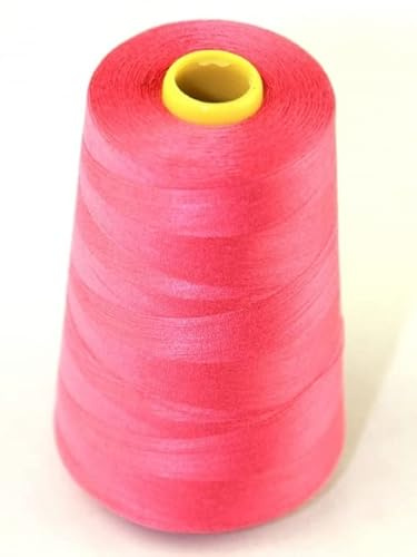 120s Sewing Thread Cone 4500m Cerise Pink - Each