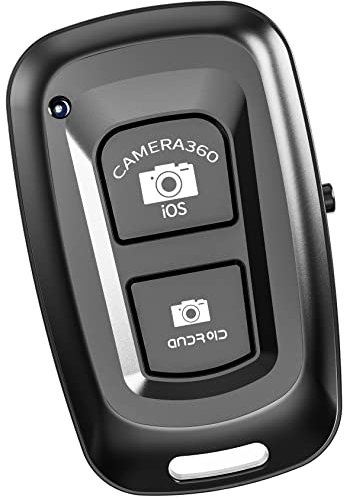 PNITRI Telecomando, scatto remoto wireless, compatibile con iPhone/Samsung/Huawei/BLU/Motorola (iOS e Android)